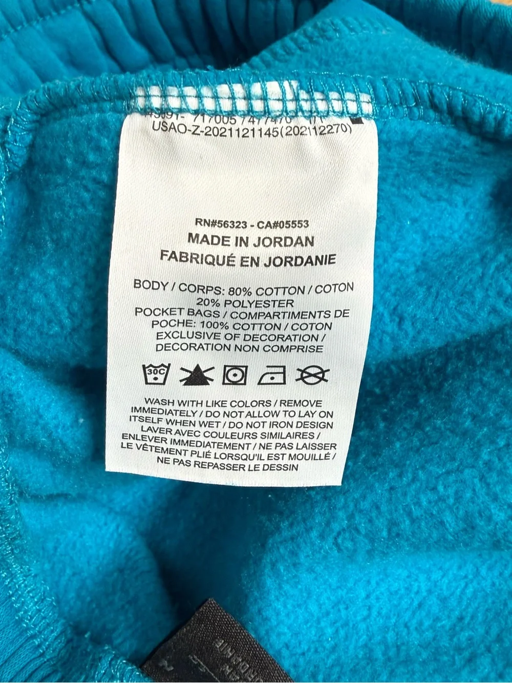 Jordan Teal Blue Jumpman Drawstring Shorts